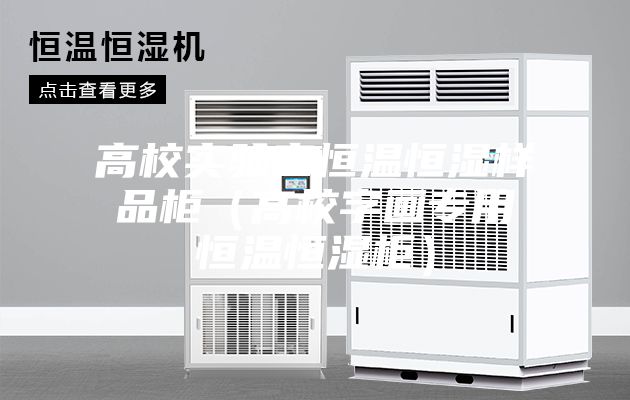 高校實驗室恒溫恒濕樣品柜(高校字畫專用恒溫恒濕柜)