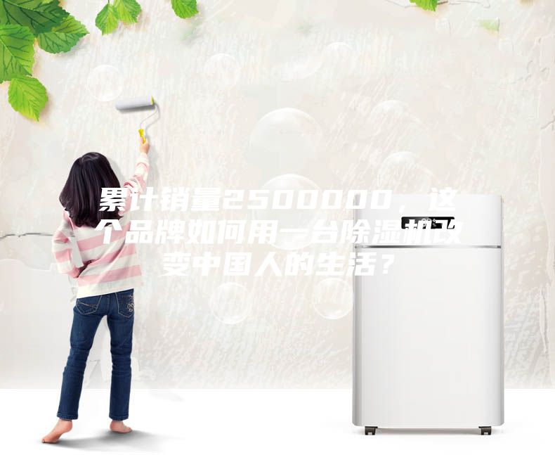 累計銷量2500000，這個品牌如何用一臺除濕機改變中國人的生活？