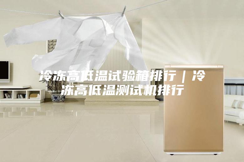冷凍高低溫試驗箱排行｜冷凍高低溫測試機(jī)排行