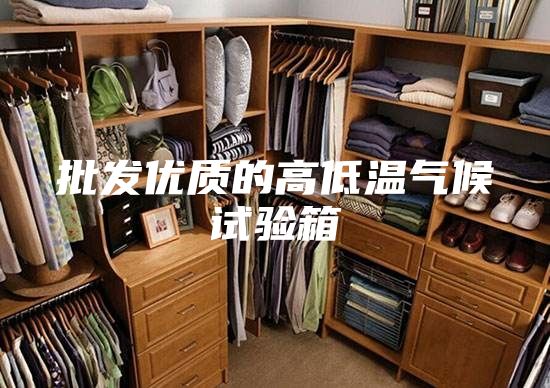 批發(fā)優(yōu)質的高低溫氣候試驗箱