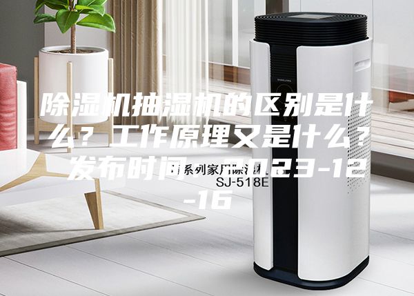 除濕機抽濕機的區別是什么?工作原理又是什么? 發布時間:2023-12-16